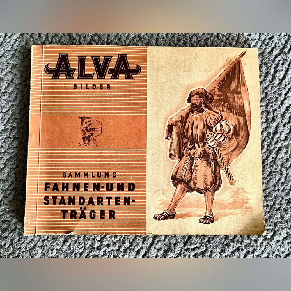 Alva Bilder. Sammlung Fahnen- und Standarten- Trager